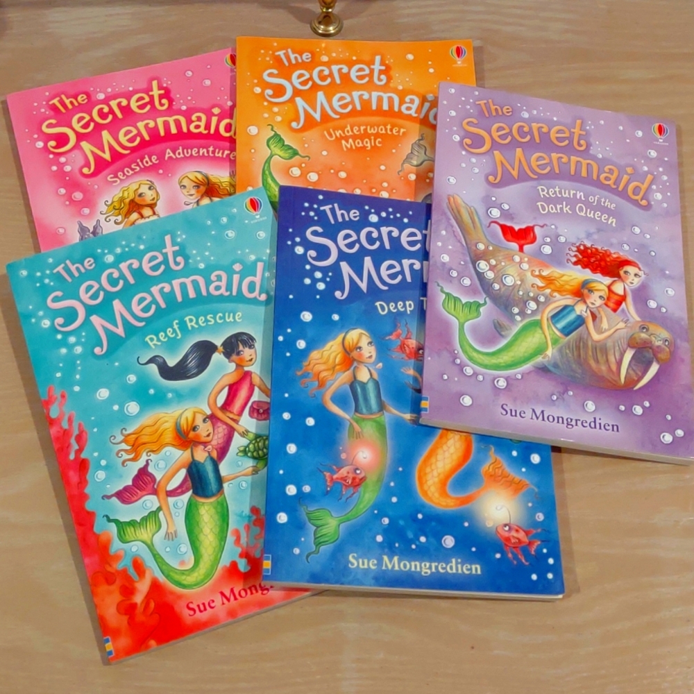 The Secret Mermaid Books 2,3,4,5,6